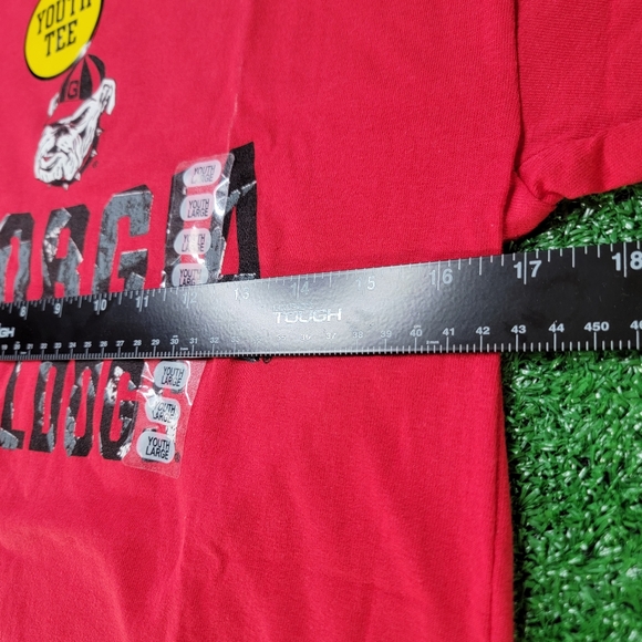 Georgia Bulldogs Kid's T Shirt Youth Size Large Red Black Camo White UGA New - Picture 5 of 6